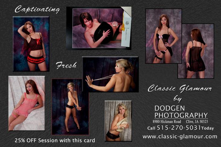 Glamour and Boudoir Photography in Des Moines, IA